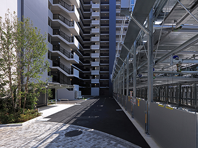 駐車施設｜猿江恩賜公レジデンス