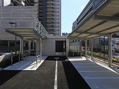 バイク置場・ミニバイク置場｜猿江恩賜公レジデンス